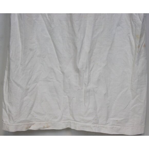 Vtg 80s California Raisins Grapevine Gym Shirt sz L White Crew Neck Short Sleeve - Picture 10 of 12